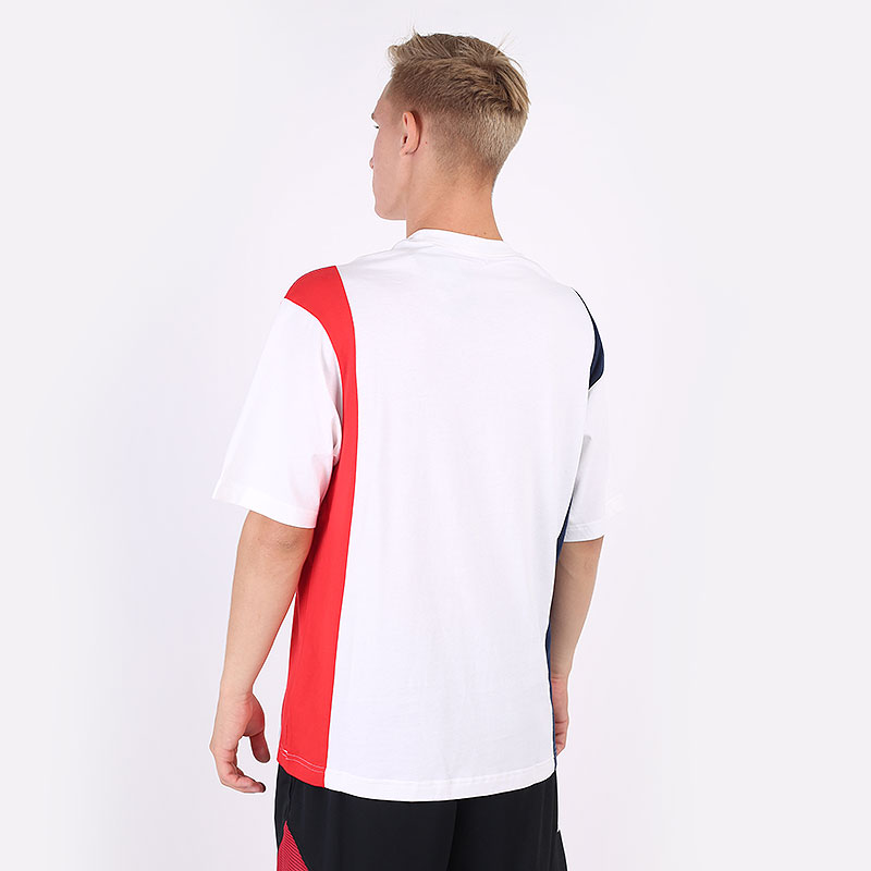 мужская белая футболка Jordan Short-Sleeve T-Shirt France CT2188-100 - цена, описание, фото 5